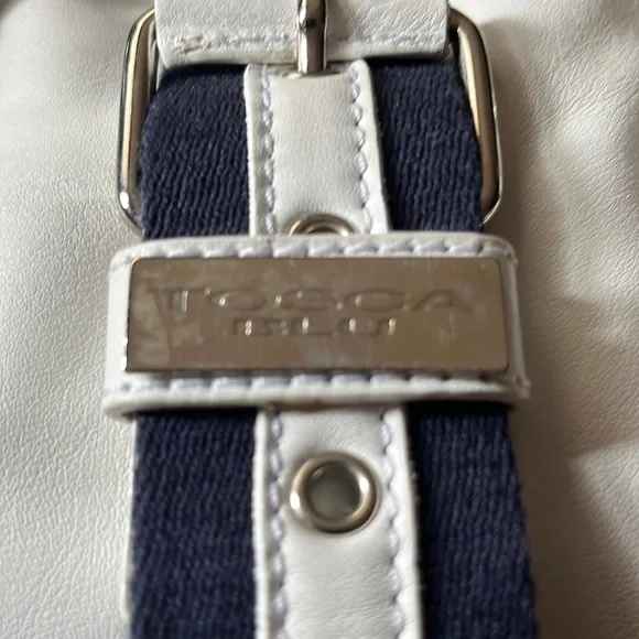 Tosca Blu white leather purse - Picture 2 of 6